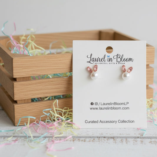 Crystal Bunny Cutie Studs