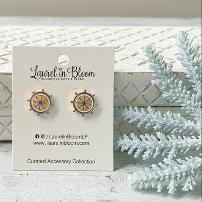 Take the Helm! Earrings