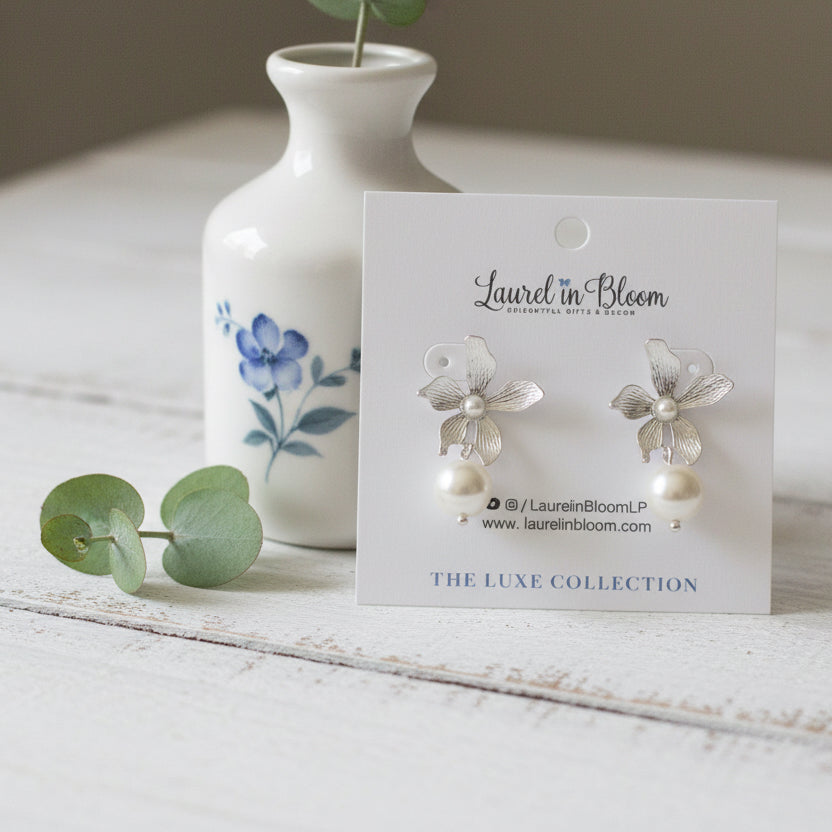 Florence Heirloom Pearl Earrings