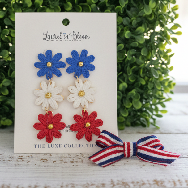 Savannah Floral Trio Drops