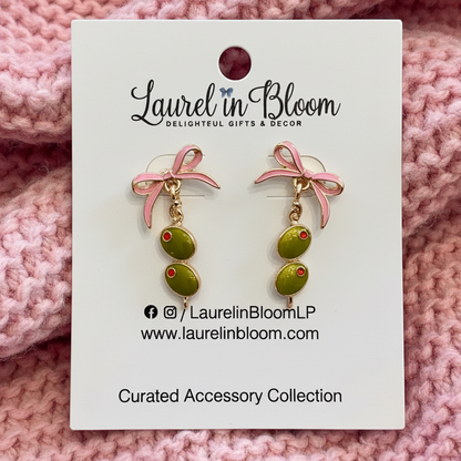 Amalfi Olive Martini Bow Drops