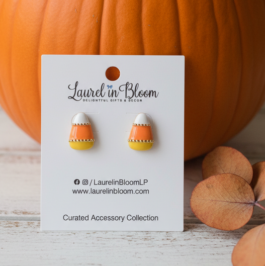Cutest Candy Corn Earrings