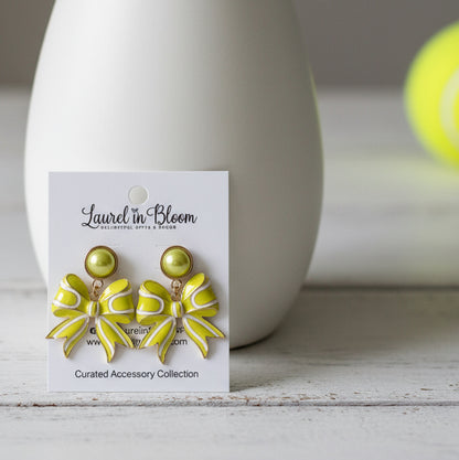 Pearly Tennis Bows