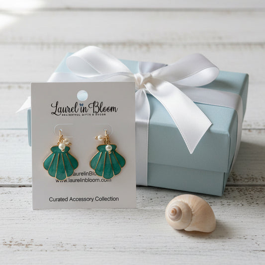 Seaside Siren Shell Drops