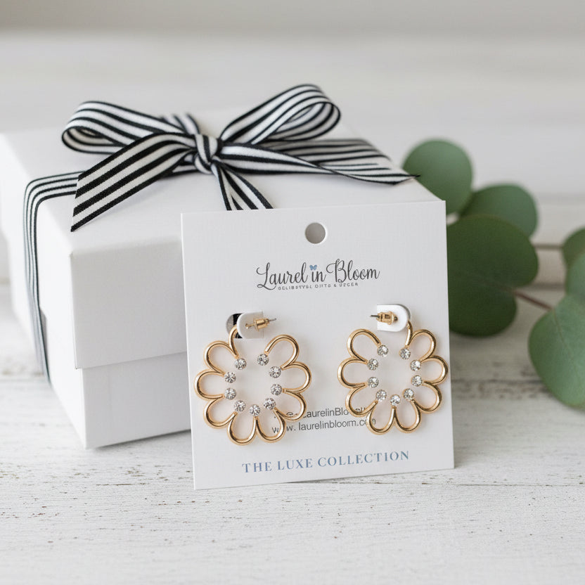 Amanda Floral LUXE Earrings