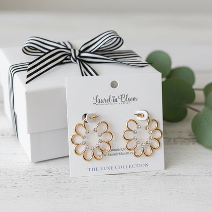 Amanda Floral LUXE Earrings