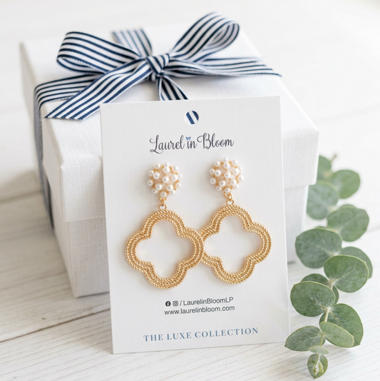 Heirloom Clover Pearl Drops