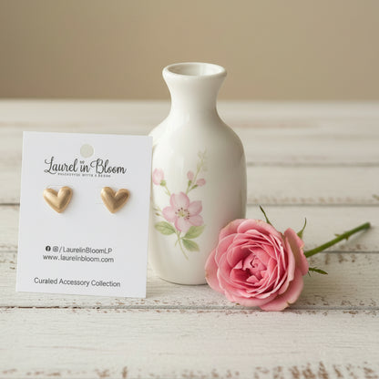 Itty Bitty Big Heart Earrings