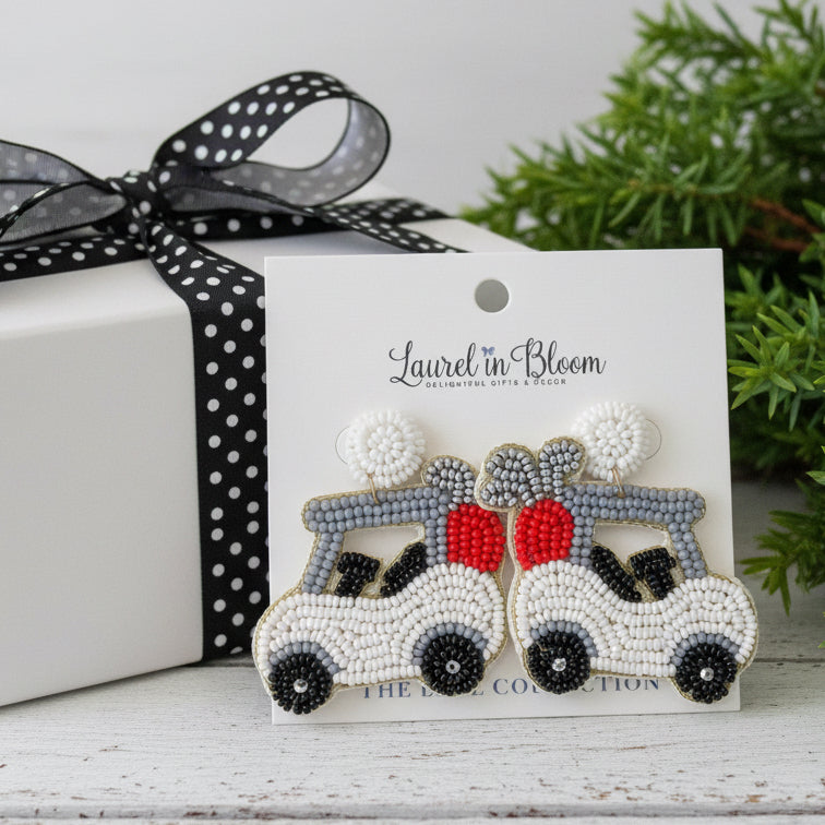 Tee Time Taxi Earrings