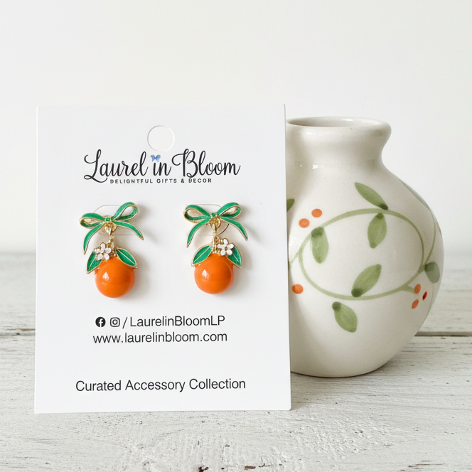 Amalfi Sweet Orange Bow Drops